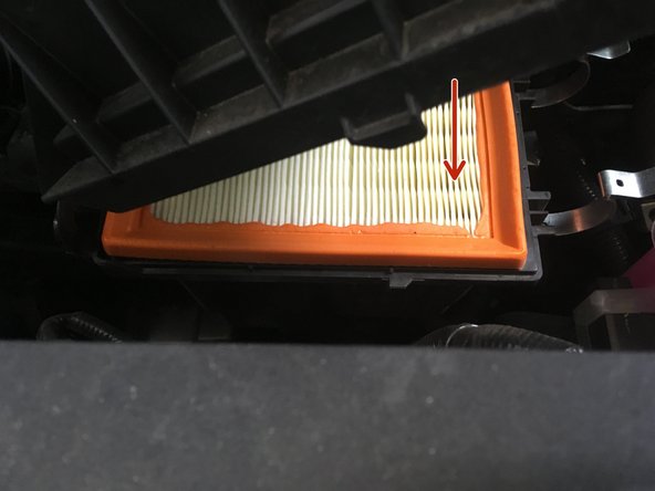 Installer le nouveau filtre