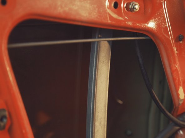 
Raise and lower the window to check that it is working and securely attached.
