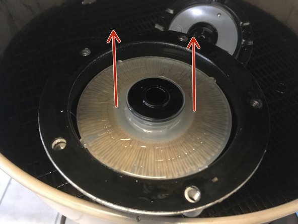 Retirer la cartouche du filtre