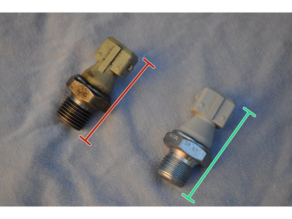 Comparer les manocontacts d'huile moteur