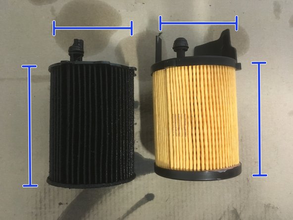 Comparer l'ancien et le nouveau filtre