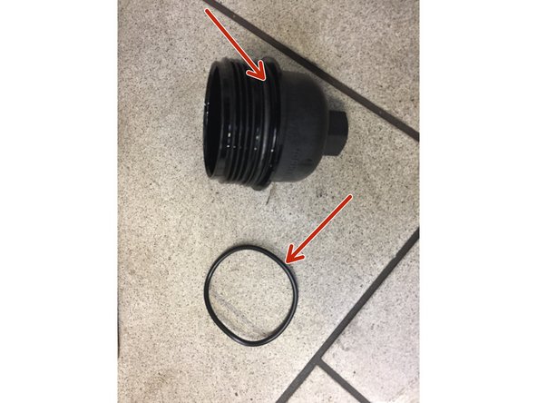 Remplacer le joint du filtre à huile