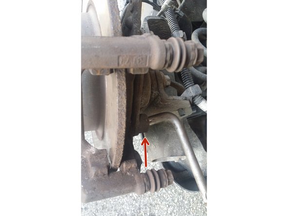 devisser les 2 vis du support a l aide d'une clé torx 55 et le déposer