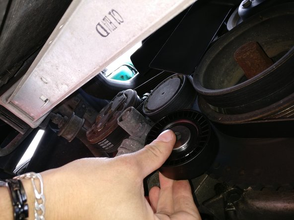 Vérifier si le galet neuf fait à peu près le même diamètre que l'ancien