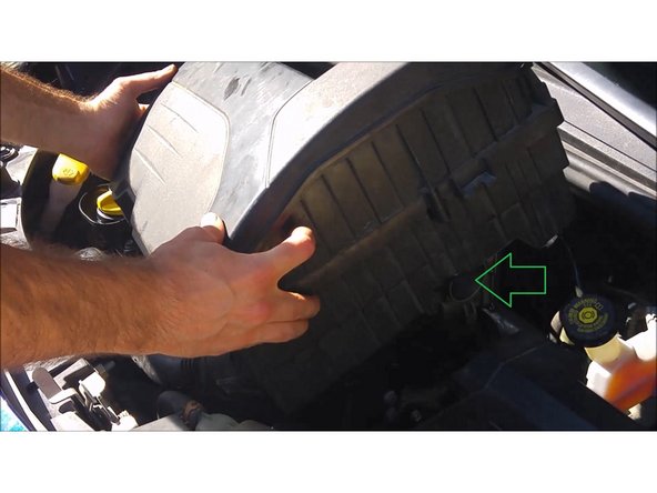 remettre en place la boite à air