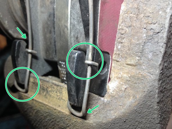 
Position the springs, push, it's clipped
