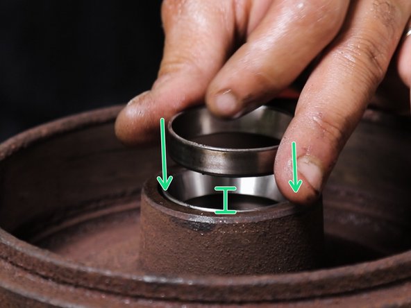 Tout comme la première cage, aidez vous de l'ancienne du même diamètre