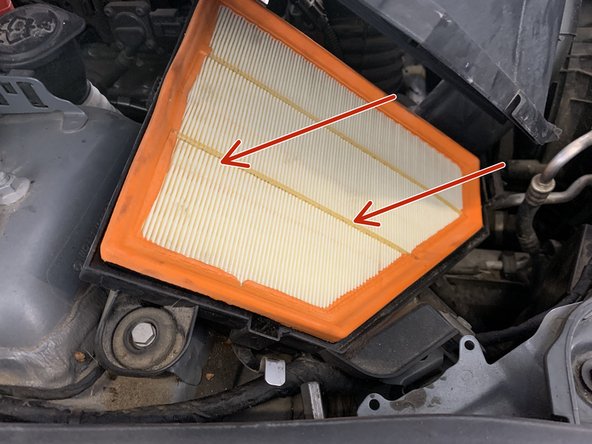 Installer le nouveau filtre