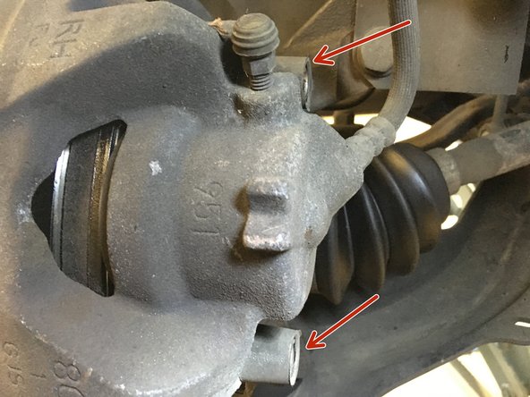 Remonter les cache de l'étrier