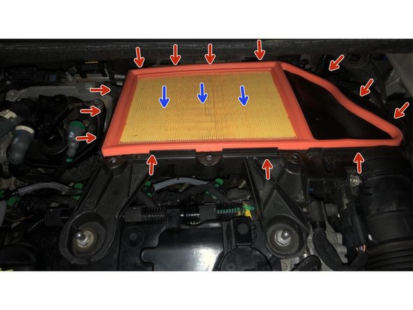 Verifiez que le joint orange sois correctement dans sa rainure