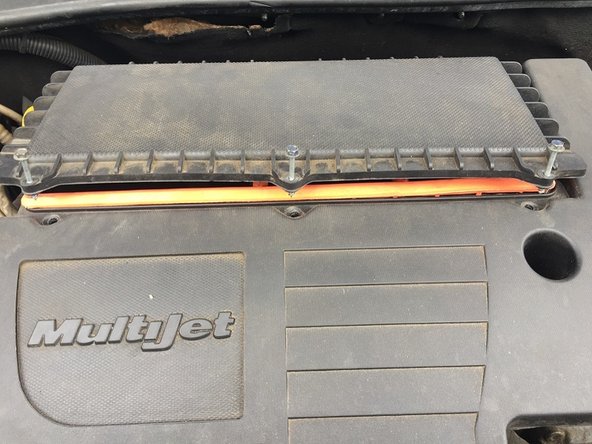 Comparer l'ancien et le nouveau filtre à air