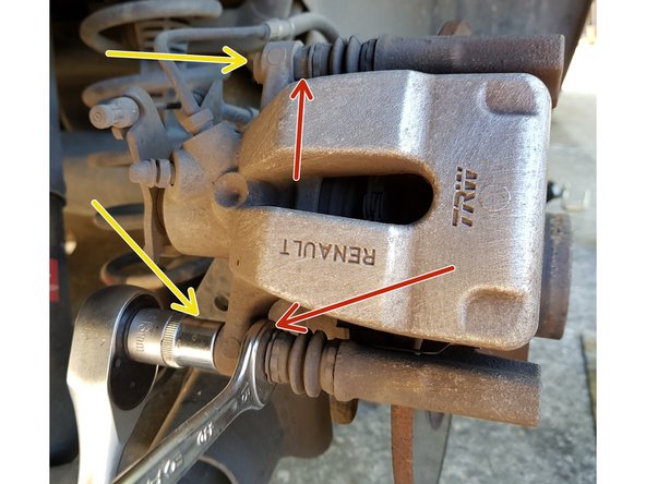 
Lock with a 15mm flat wrench.
