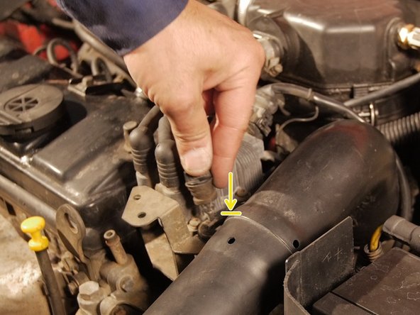 
Replace the guide in its location
