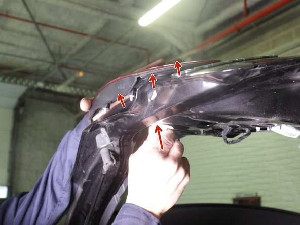 Retirer le feux arrière