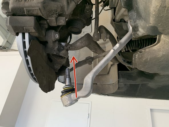 Installer le bras sue la fusée