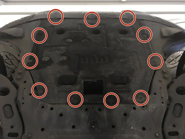 Remonter la plaque sous moteur