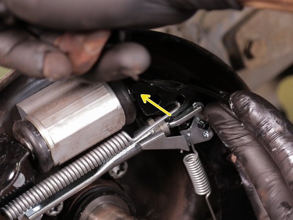 Placer la partie haute