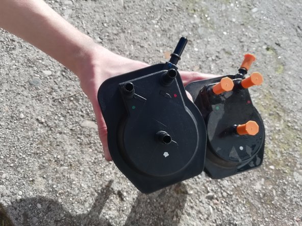 
Check that the old and new filters are the same.
