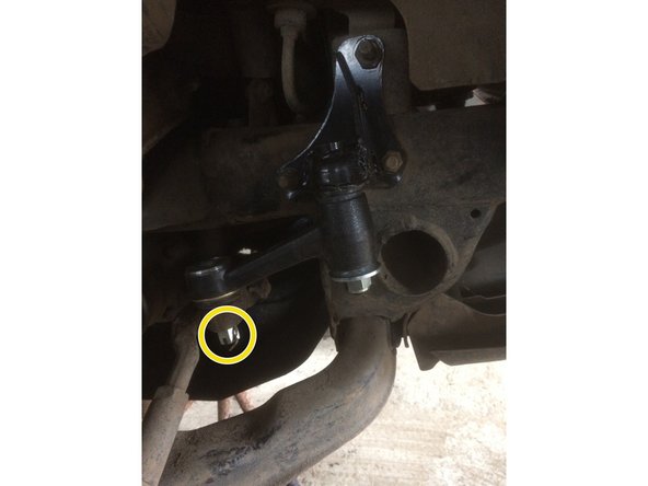 fixer le nouveau levier de la même façon que l'autre était fixé