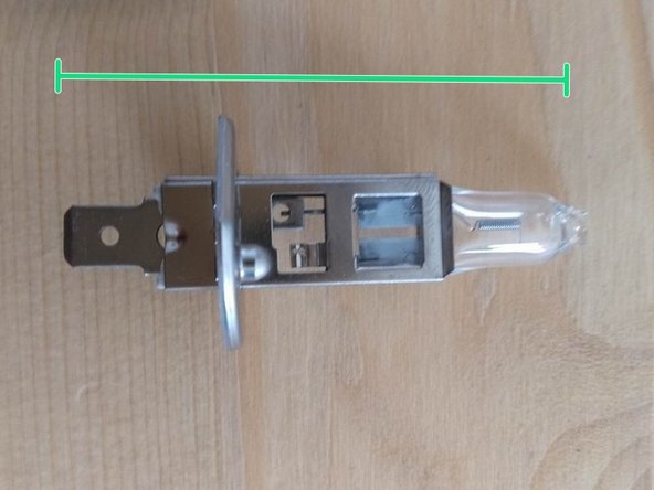 Comparer l'ancienne et la nouvelle ampoule