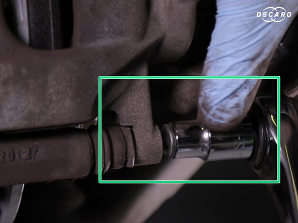 Replacer la vis du bas de l'étrier et serrer