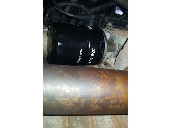 Serrez de 3/4 de tour le filtre avec la cloche.