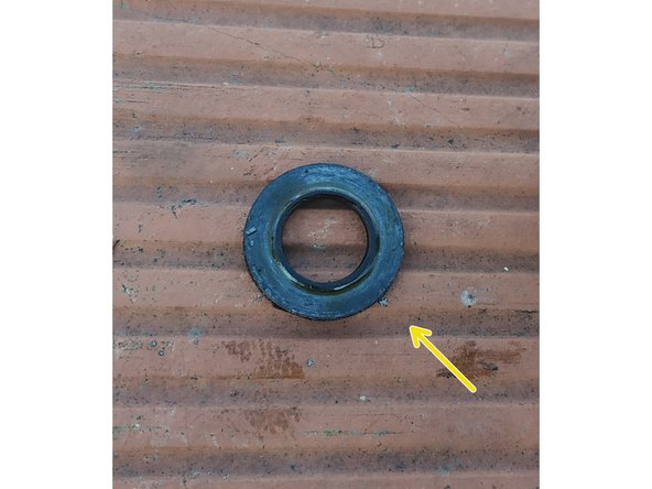 retirer l'ancien joint