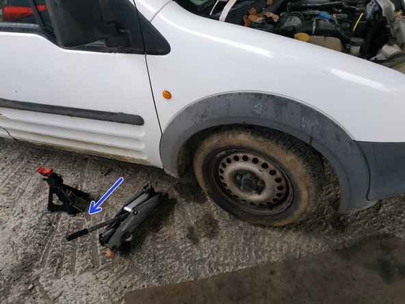 sortir la chandelle et le cric