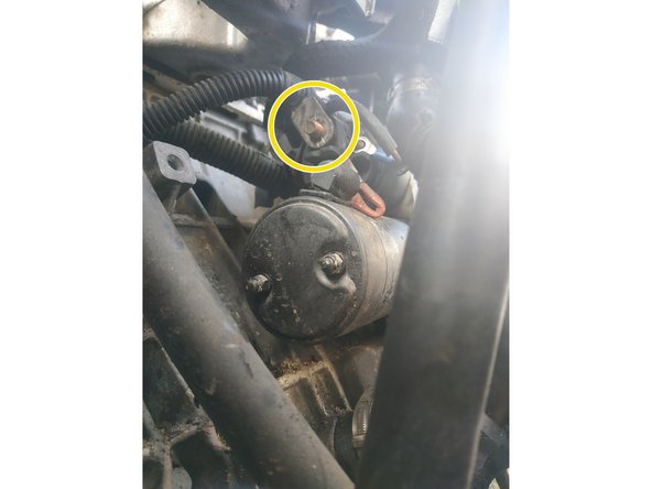 le mettre en place sur le démarreur