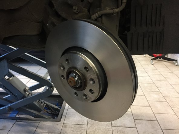 Remonter la chape avec l'etrier