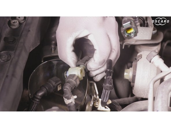 Retirer l'ancien raccord.