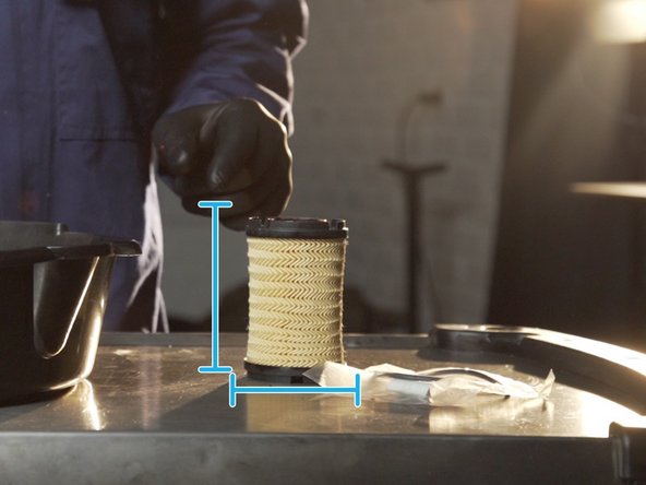 Comparer les dimensions du nouveau filtre avec l'ancien