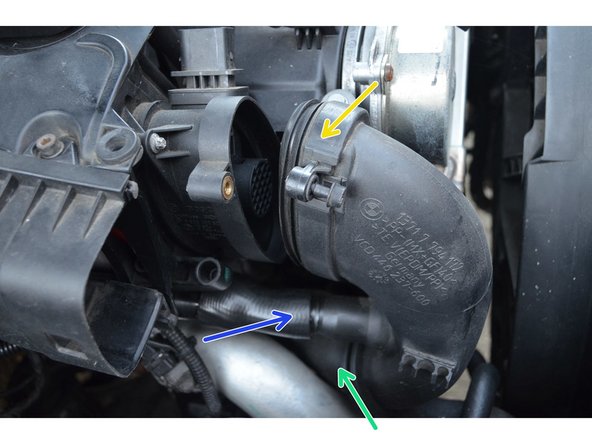 Repérez les points d'attaches.