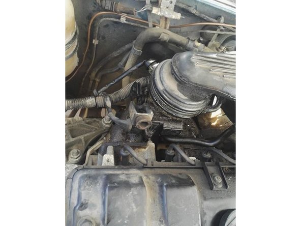 Tournez la vis en plastique d'un quart de tour et dégagez là de son logement