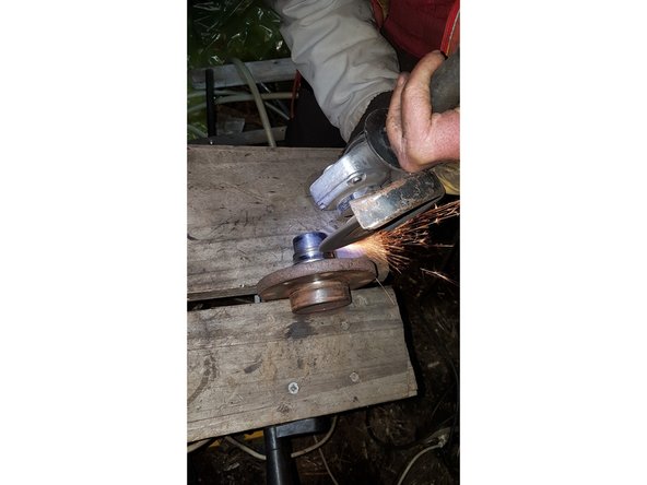 en rouge le morceau de roulement qu'il faudra enlever