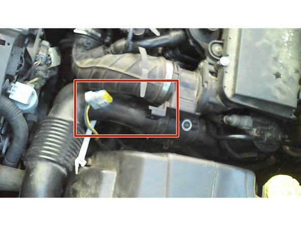 Prise du débitmètre.