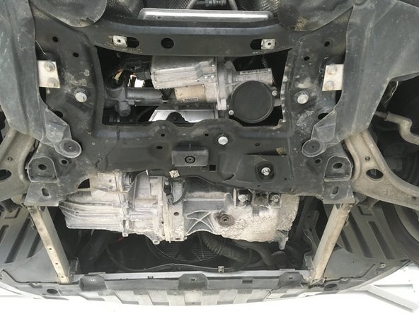 Remonter la plaque sous moteur