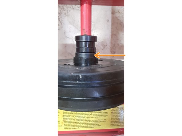 Pressez jusqu'a ce que vous arriviez en butée.