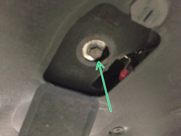 Le bouchon de vidange ce trouve ici