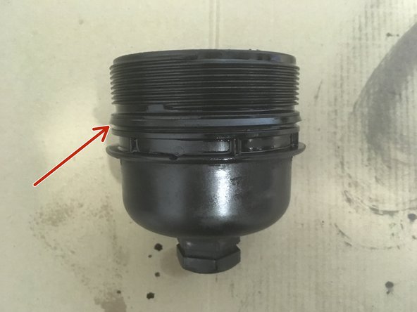 Remplacer le joint du filtre à huile