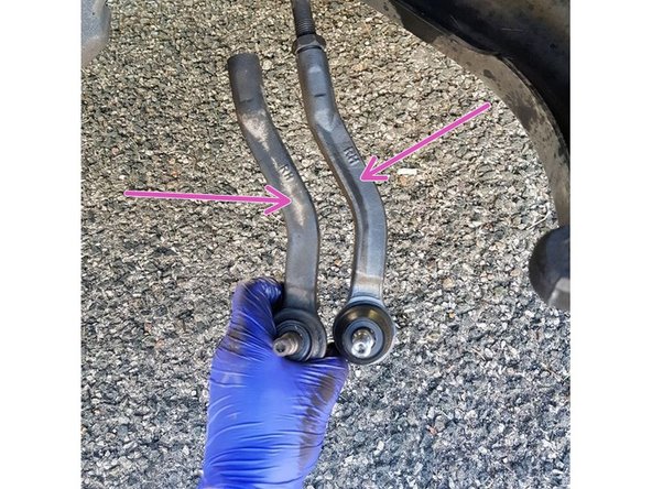 Nous allons comparé l'ancien et la nouvelle rotule (dimensions etc...)