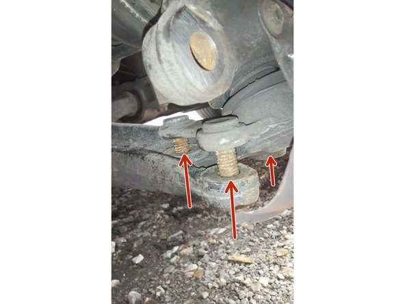 Une fois alignée relâcher le triangle