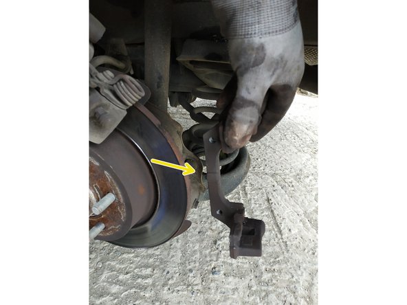 retirer le porte-étrier