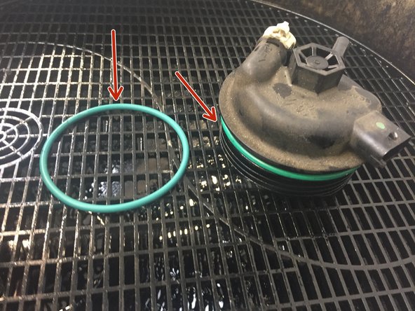 Remplacer le joint du filtre