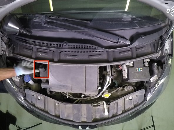 Localisez le bouchon de remplissage d'huile