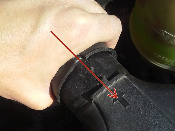 Remettez en place la durite