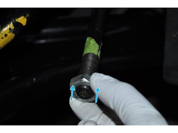 Remettre en place le contre écrou