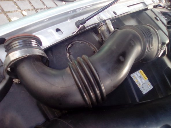 Tuyau du turbo déposer.