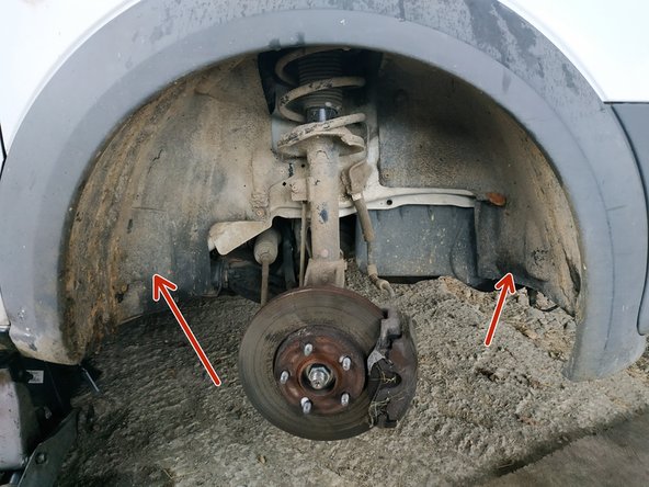 remonter le carter en plastique et le passage de roue