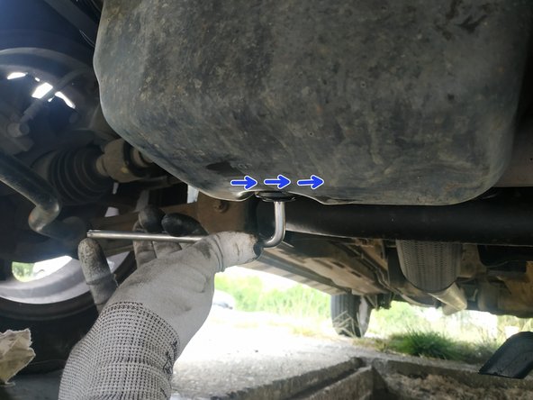 finir le serrage à la clé, T45